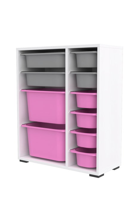 Hanah Home Zen 2D2K6U - Blanco, Gris, Rosa Hanah Home Zen 2D2K6U - Blanco, Gris, Rosa